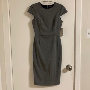 Zara midi work shift dress Sz XS.